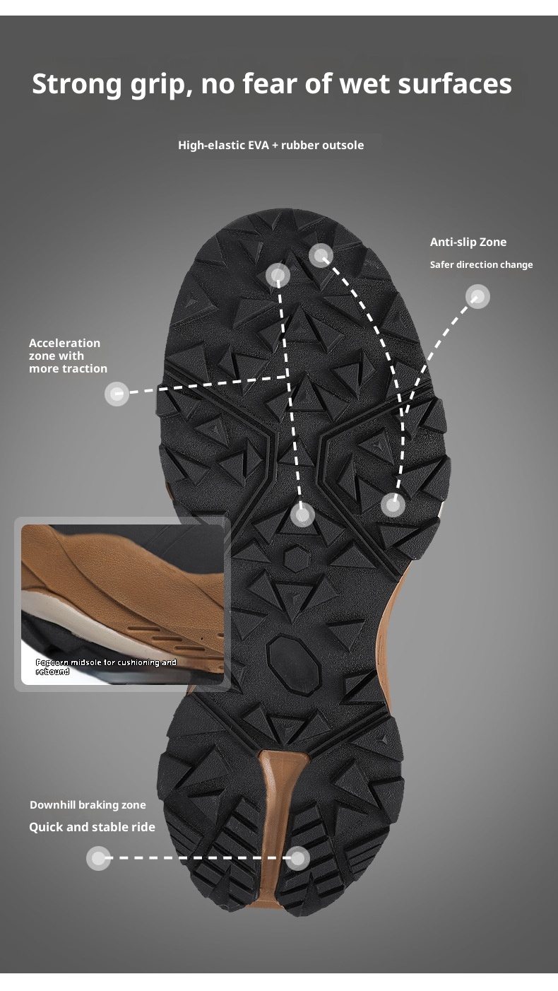 ShoeGlobe Men's Hiking 2024 New Spring Summer Breathable Sports Casual Waterproof Non-Slip Outdoor Running Travel Safety Shoes_voghion.com