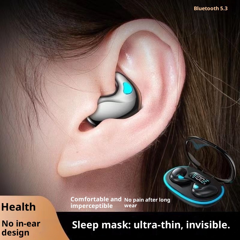 3c Ultra-Thin X55 Sleep Wireless Bluetooth Earphones 2025 New Air Bone Conduction Long Battery Life Non-In-Ear_voghion.com