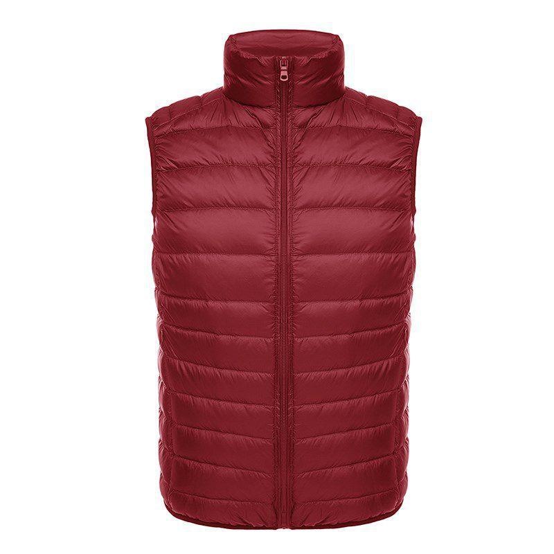 ragazzo 2023 Nuovo Autunno Piumino Moda Uomo Gilet Sottile Invernale Leggero Interno Ed Esterno Gilet_voghion.com
