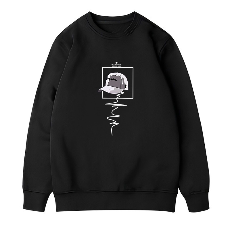 Sweat-shirt garçon en gros, automne, nouveau sweat-shirt sport à col rond, style coréen, haut décontracté, veste tendance pour homme_voghion.com