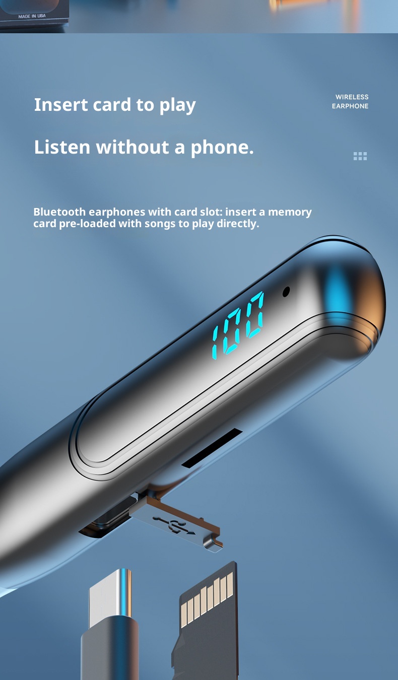 3c 2023 Nuove cuffie Bluetooth da gioco wireless con fascia da collo e display digitale, batteria a lunga durata, universali per tutti_voghion.com