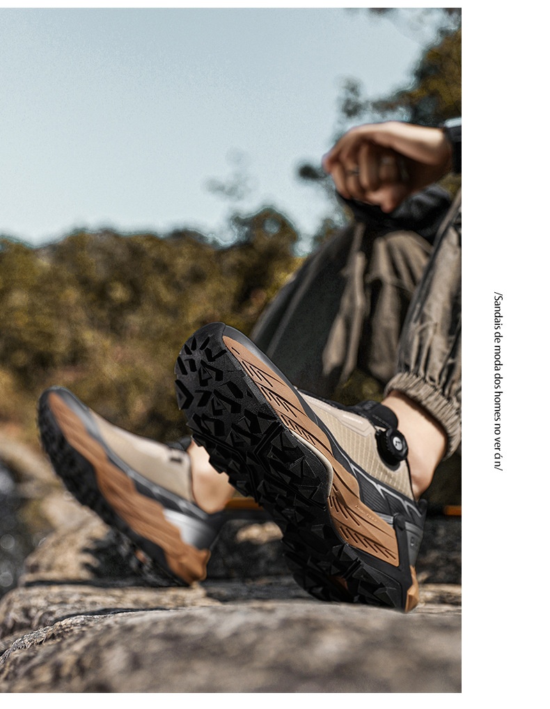 ShoeGlobe Men's Hiking 2024 New Spring Summer Breathable Sports Casual Waterproof Non-Slip Outdoor Running Travel Safety Shoes_voghion.com
