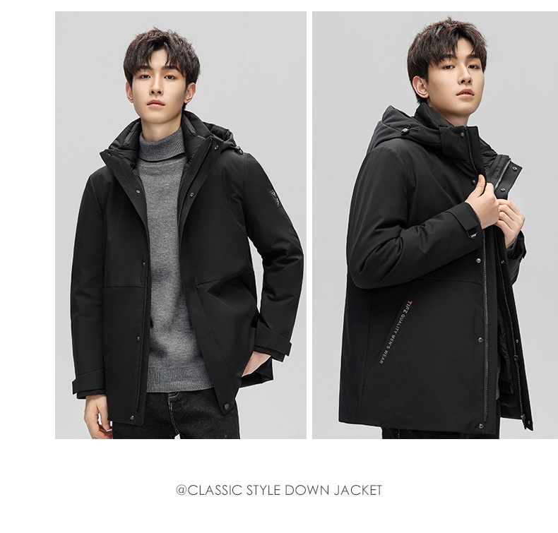 boy 3-in-1 Jacket With Detachable Inner Liner For Men, Autumn And Winter Goose Jacket, Outdoor Warm Down Coat_voghion.com