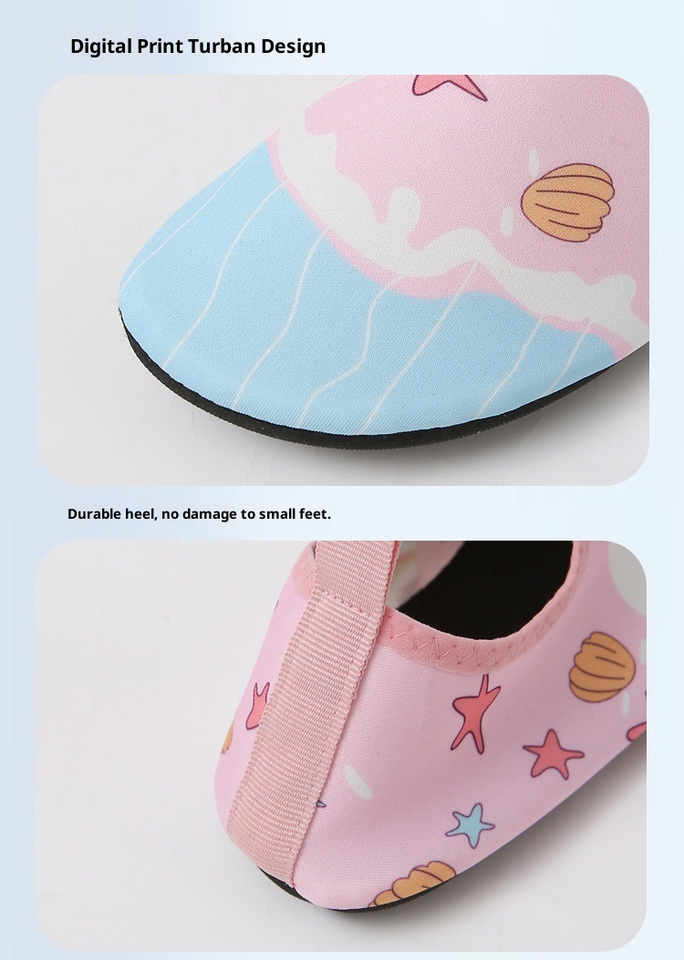 Scarpe da spiaggia per bambini, antiscivolo, anti-taglio, per bambini e bambine, adatte per parchi acquatici, anti-sabbia, delicate sulla pelle, per nuotare, guadare e torrente_voghion.com