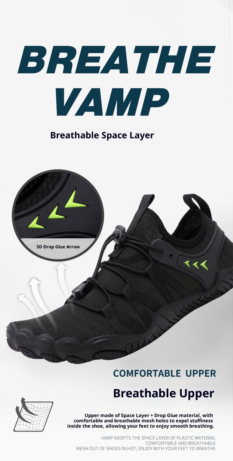 Swimming Indoor Fitness Treadmill Sports Outdoor Stream Trekking Breathable Wading Quick-Dry Fishing Shoes_voghion.com