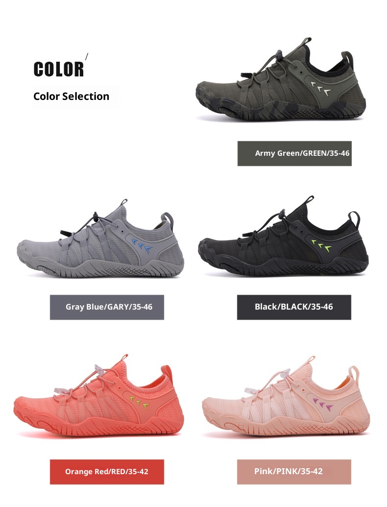 Swimming Indoor Fitness Treadmill Sports Outdoor Stream Trekking Breathable Wading Quick-Dry Fishing Shoes_voghion.com