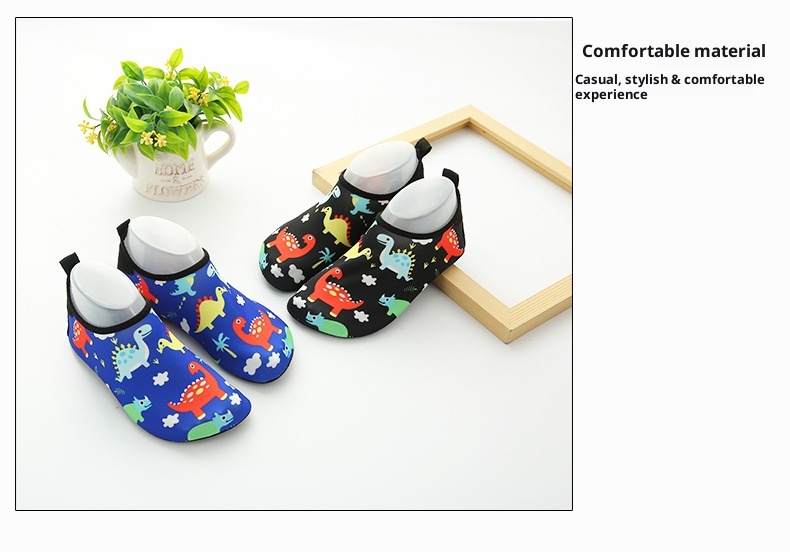 New Parent-Child Children's Diving Snorkeling Socks Men Non-Slip Swimming Water Women Surfing Drifting Running Shoes_voghion.com