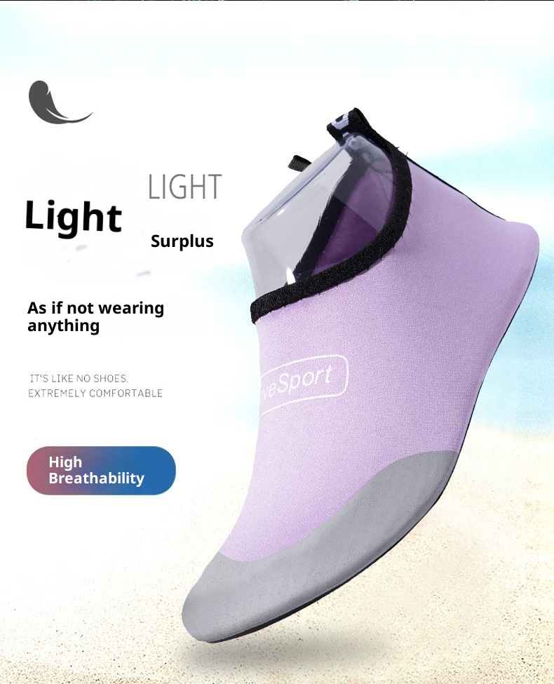 Beach Shoes Adults, Men, Women, And Children, Non-Slip Soft Sole, Quick-Dry, Suitable For Beach, Water Sports, Wading,_voghion.com