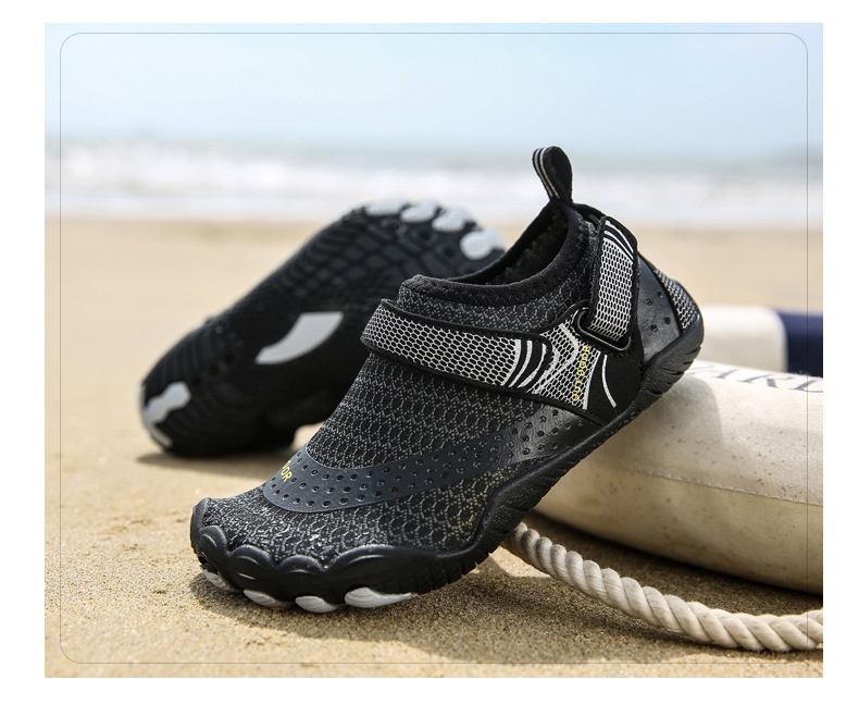 Parent-Child Water Stream Shoes, Men Women Beach Non-Slip Thick Sole Quick-Dry Beachside Swimming For Children And_voghion.com