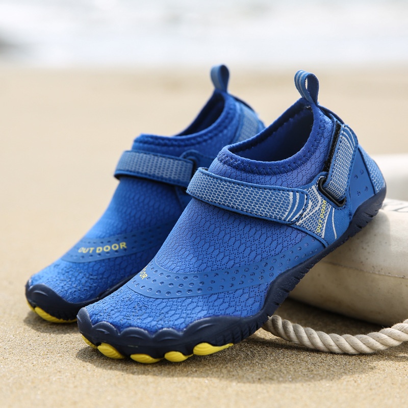 Parent-Child Water Stream Shoes, Men Women Beach Non-Slip Thick Sole Quick-Dry Beachside Swimming For Children And_voghion.com