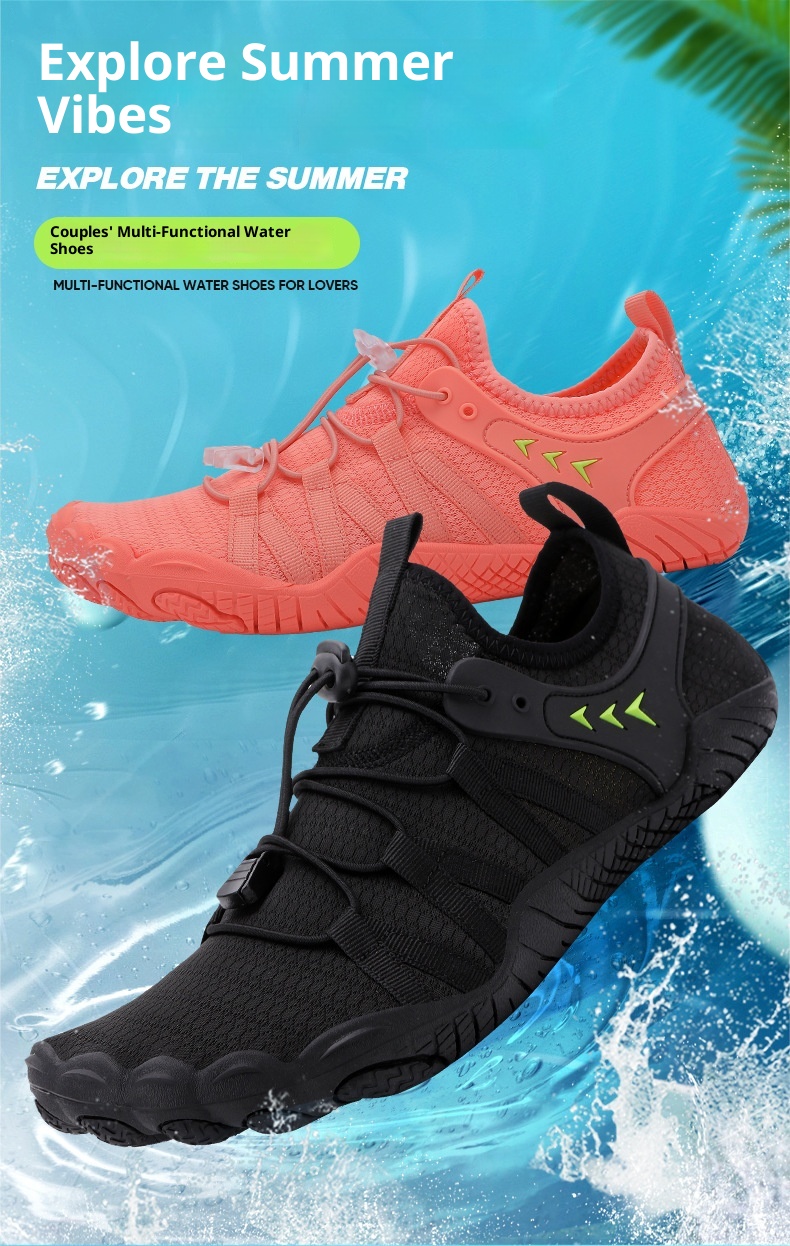 Swimming Indoor Fitness Treadmill Sports Outdoor Stream Trekking Breathable Wading Quick-Dry Fishing Shoes_voghion.com