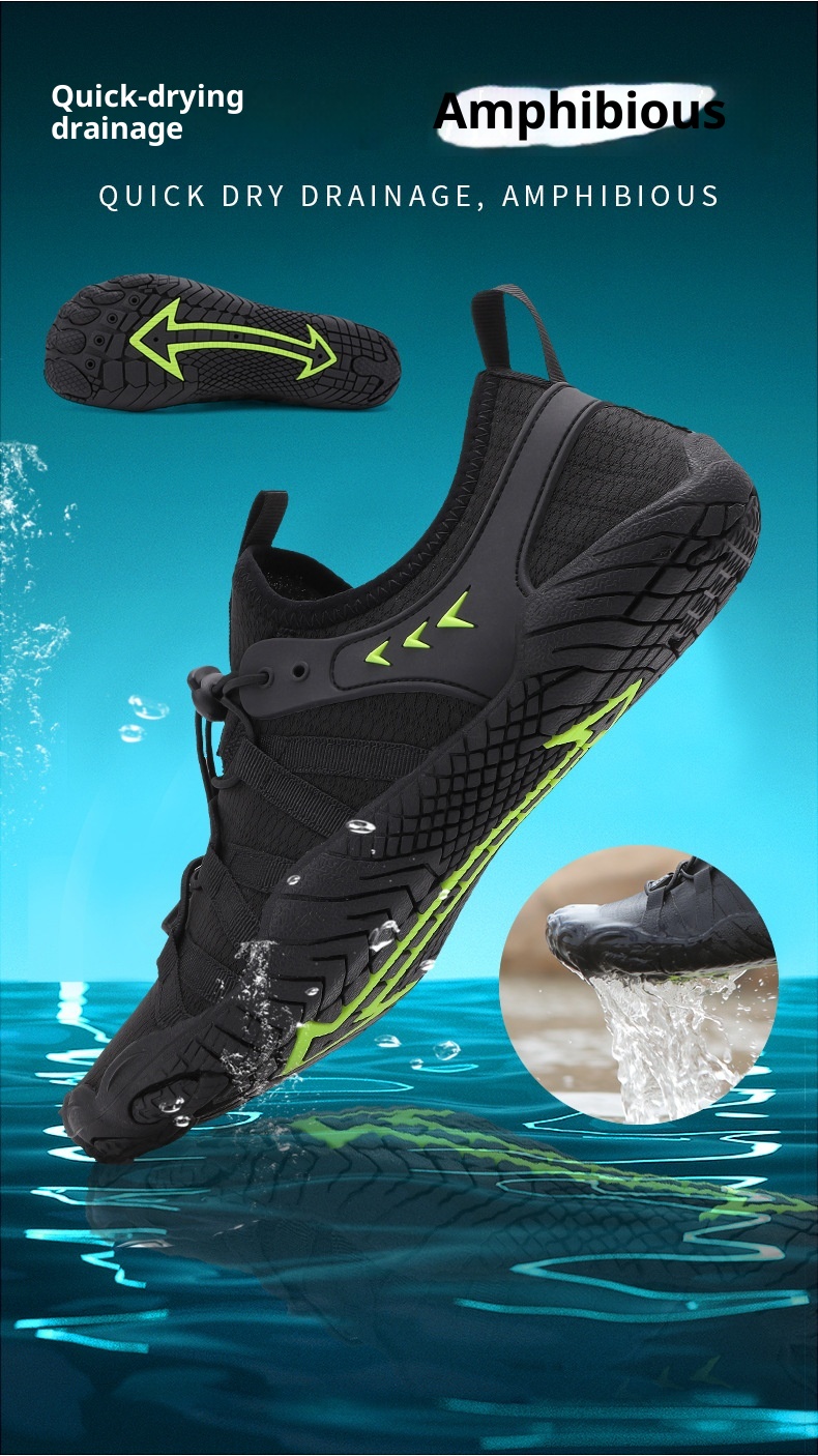 Swimming Indoor Fitness Treadmill Sports Outdoor Stream Trekking Breathable Wading Quick-Dry Fishing Shoes_voghion.com