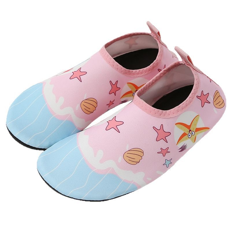 Scarpe da spiaggia per bambini, antiscivolo, anti-taglio, per bambini e bambine, adatte per parchi acquatici, anti-sabbia, delicate sulla pelle, per nuotare, guadare e torrente_voghion.com