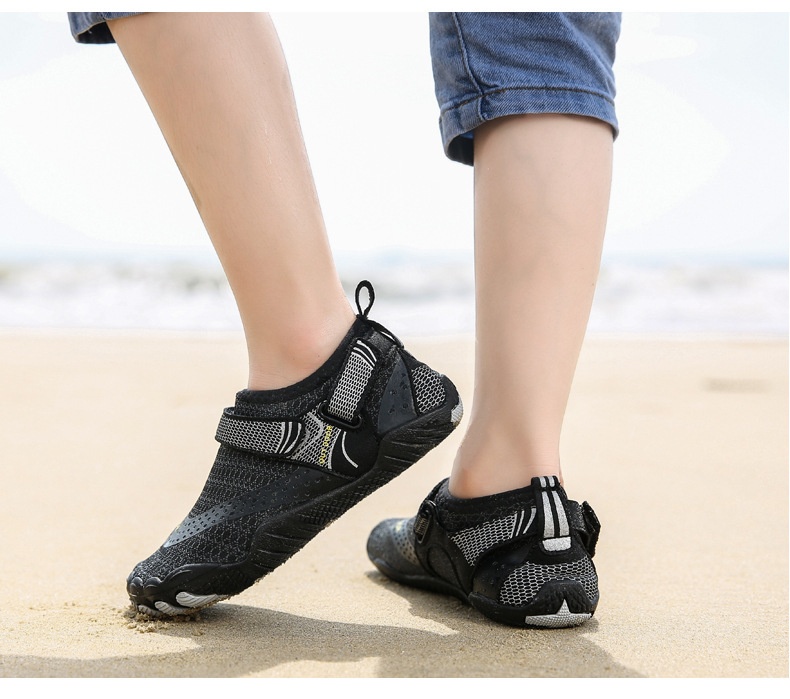 Parent-Child Water Stream Shoes, Men Women Beach Non-Slip Thick Sole Quick-Dry Beachside Swimming For Children And_voghion.com