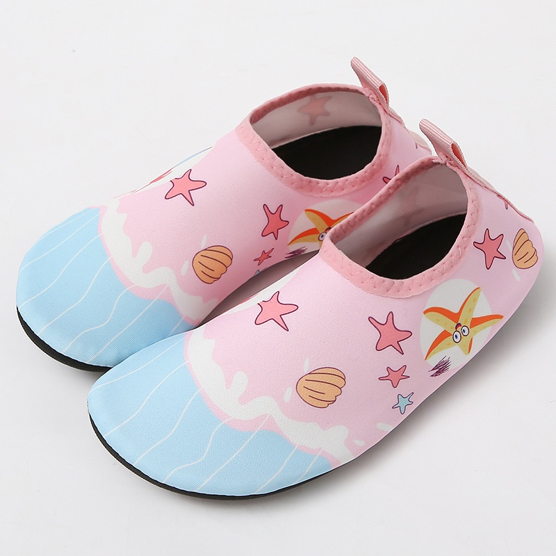 Scarpe da spiaggia per bambini, antiscivolo, anti-taglio, per bambini e bambine, adatte per parchi acquatici, anti-sabbia, delicate sulla pelle, per nuotare, guadare e torrente_voghion.com