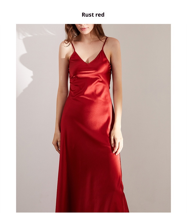 GraceChic Butterfly Embroidery Summer Camisole Evening Gown European And American Style Elegant Mulberry Silk Long Dress For_voghion.com