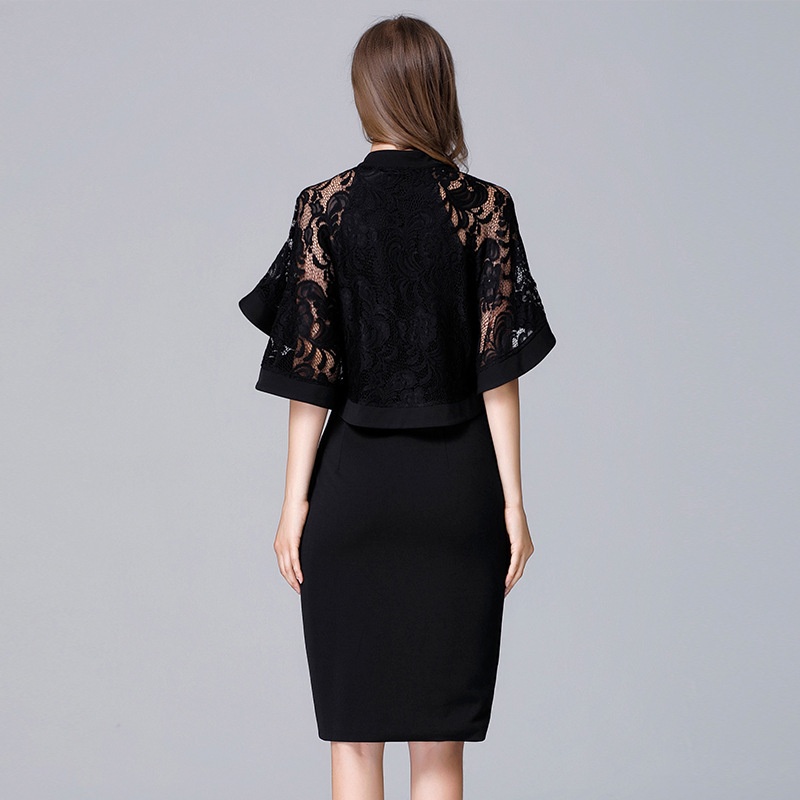 GraceChic Cardigan Sleeveless Spring Summer New Batwing Shawl Coat Dress Plus Size_voghion.com