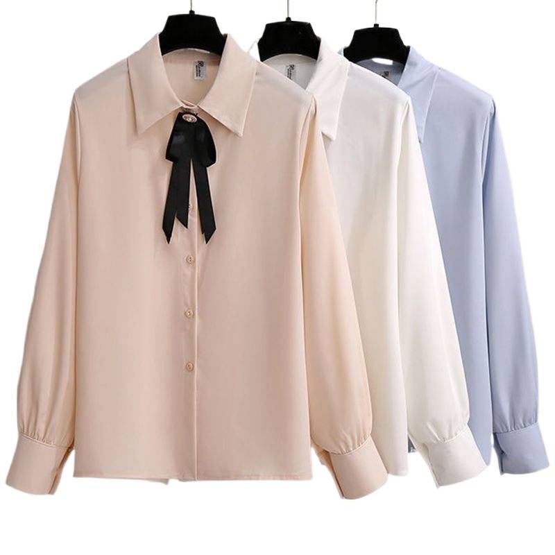 GraceChic GraceChic Ladylike Temperament Professional Suit 2025 Spring And Autumn New Women's Korean Version Shirt Gentle Style Half Skirt_voghion.com