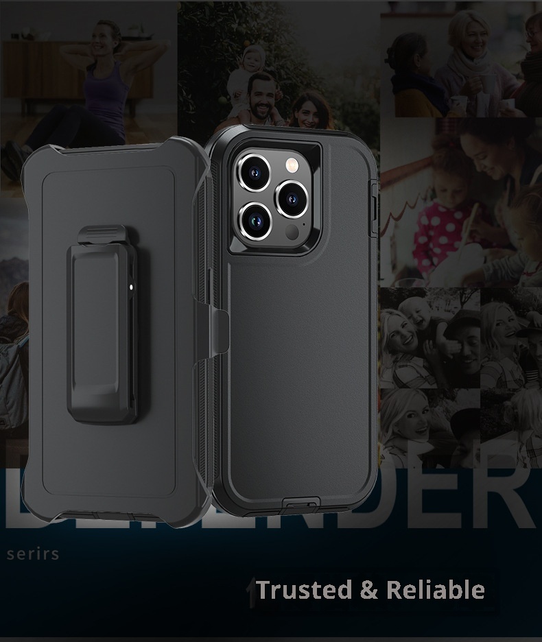 Custodia antiurto TechGlobe 15 Pro Max compatibile con tutti i confini IP15 Plus, copertura completa e anti-caduta, disponibile in magazzino_voghion.com