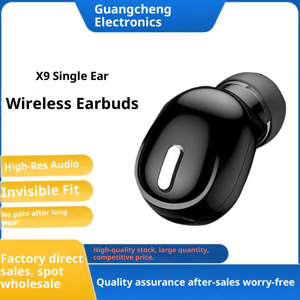 3c Cross-Border X9 Wireless Bluetooth Earphones E-commerce Hot-Selling Mini Comfortable Wearing HD Call Long Battery Life_voghion.com