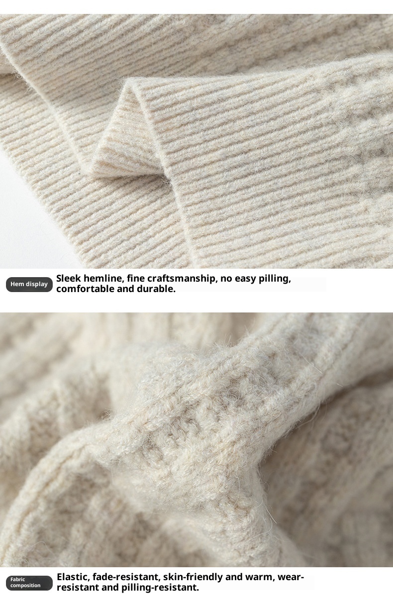 1 2025 Inverno Uomo Versione Coreana Largo Trendy Personalità Ins Maglione Lavorato a Maglia Base Ispessita Abbigliamento_voghion.com