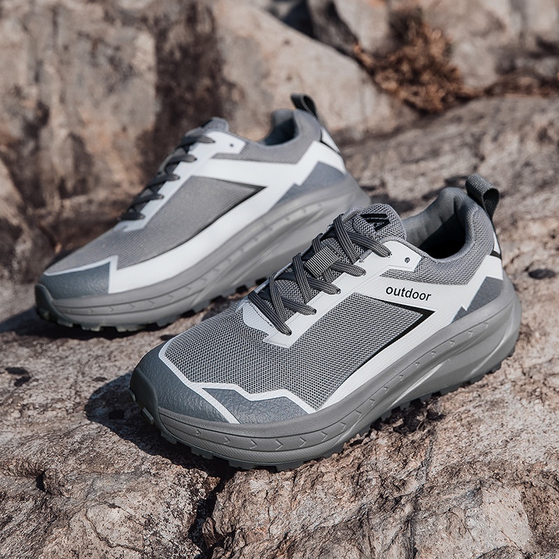 ShoeGlobe Outdoor-Wanderschuh für Herren, Herbstneuheit: Wasserdicht, rutschfest, abriebfest, leicht, stoßdämpfend, für jedes Gelände_voghion.com