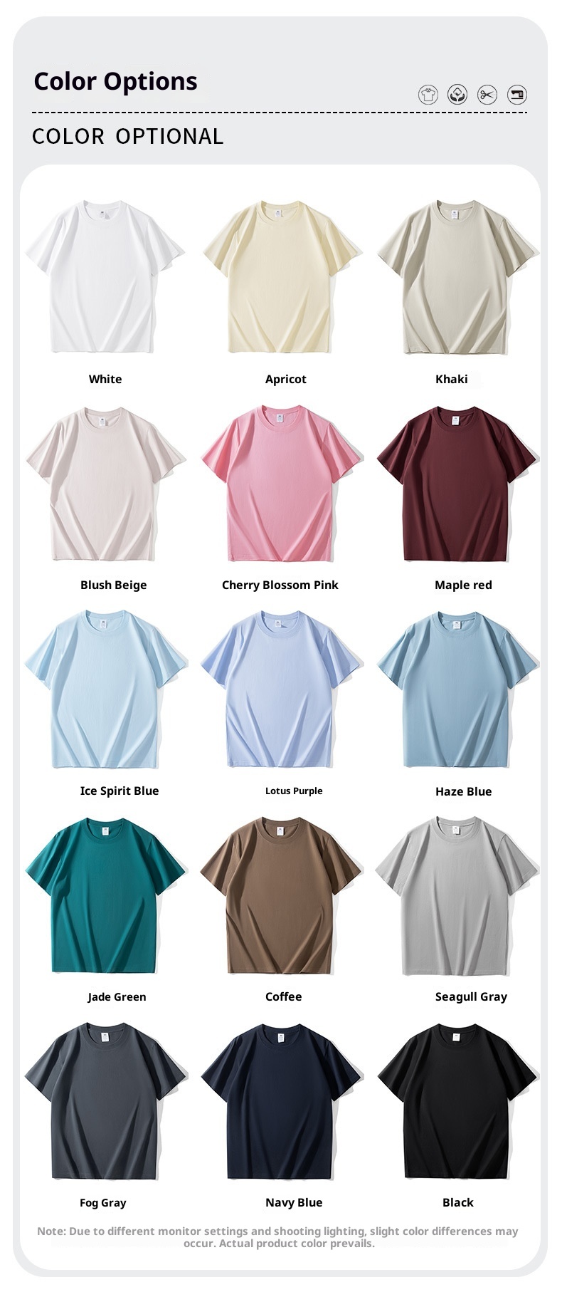 Maglietta bianca da uomo a maniche corte in puro cotone Xinjiang 230g, selezione Boy Premium, 2025_voghion.com