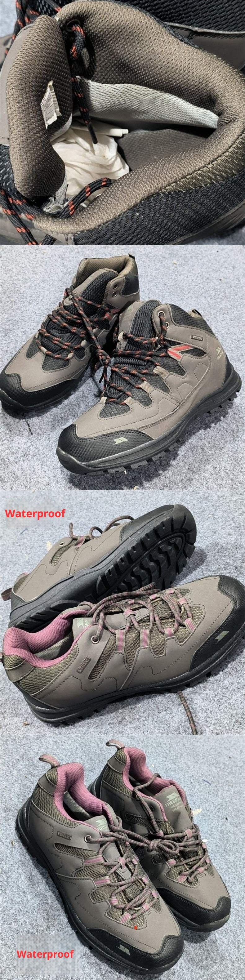 ShoeGlobe Autumn Winter Mountain Cowhide Wear-resistant Non-slip Men's Off-road Outdoor Sports Hiking Shoes_voghion.com