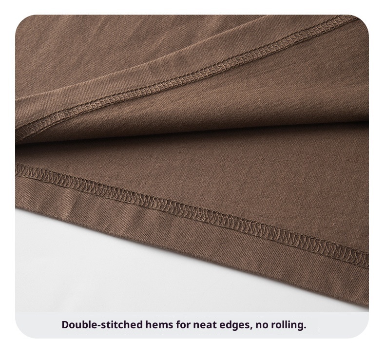 Maglietta bianca da uomo a maniche corte in puro cotone Xinjiang 230g, selezione Boy Premium, 2025_voghion.com