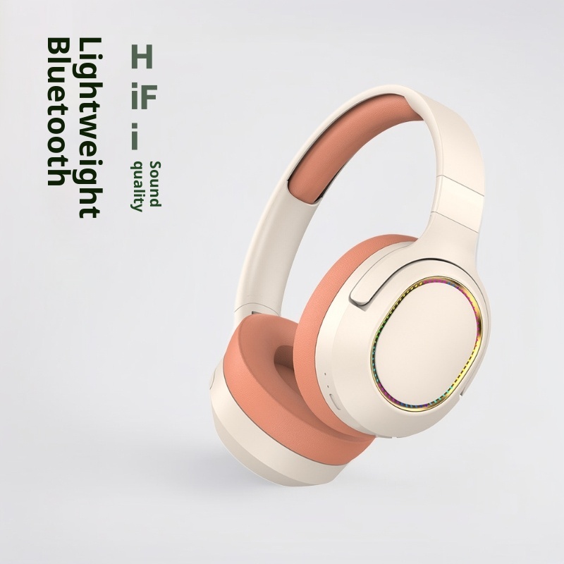 Cuffie pieghevoli luminose transfrontaliere 3c Bluetooth wireless nuove cuffie con bassi potenti articolo di tendenza per il commercio estero_voghion.com