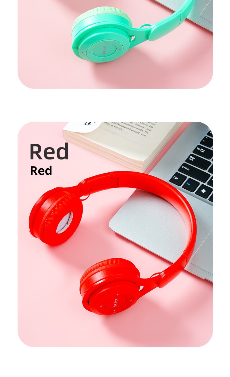 3c Cross-border Y08 Children's Bluetooth Wireless Low Latency Gaming Sports Headset Wholesale_voghion.com