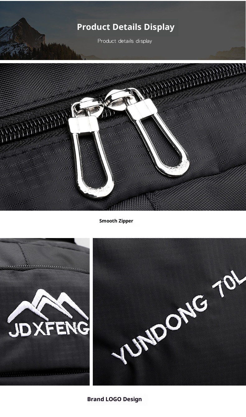 ActiveGo New Commuting Business Trip Double Shoulder Large Capacity Travel Luggage Bag Hiking Outdoor Backpack_voghion.com