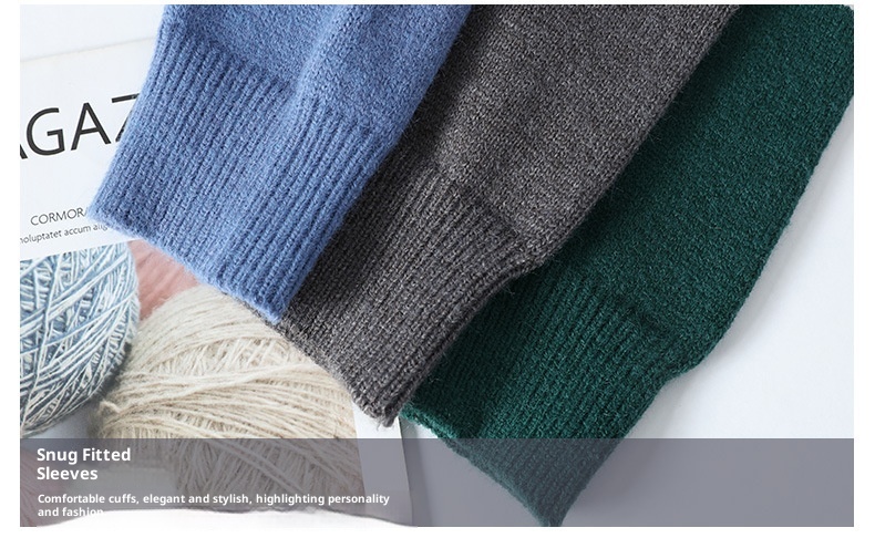 1 in magazzino stile giapponese transfrontaliero vendita calda autunno inverno nuovo casual girocollo base maglia maglione largo da uomo_voghion.com