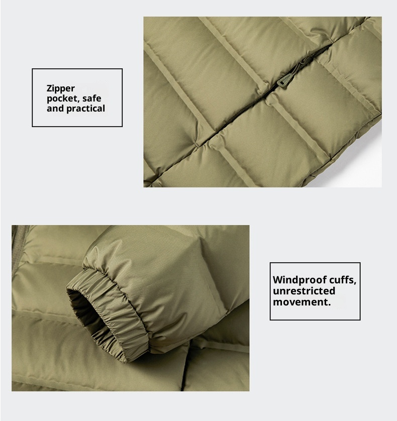 boy 2024 Winter Men Women Couple Style Jacket 90 Duck Down Graphene Technology Coat Lightweight And Warm_voghion.com