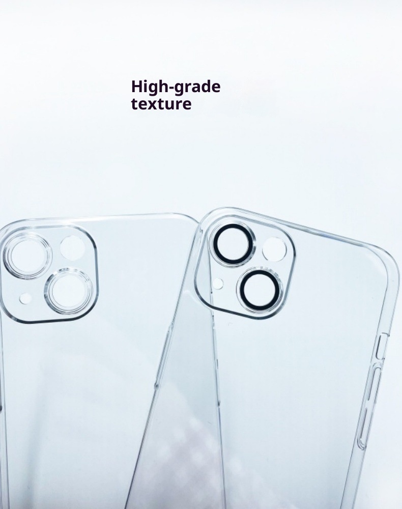 Étui rigide transparent TechGlobe compatible avec iPhone 16 et iPhone 15 Pro Max, avec protection d'objectif intégrée et couverture intégrale._voghion.com