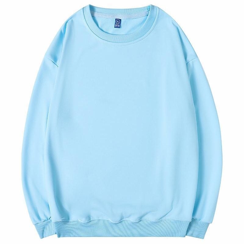 Sweat-shirt fin pour garçon, col rond, t-shirt publicitaire de groupe, manches longues, imprimé, uniforme scolaire, traitement personnalisé des vêtements_voghion.com