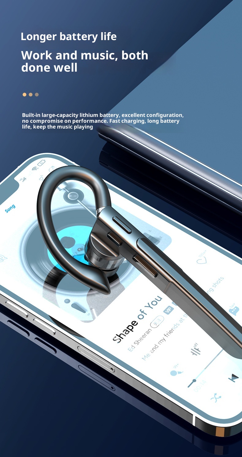 3c Cross-Border Neue kabellose Bluetooth-Kopfhörer für Unternehmen X6 In-Ear/Over-Ear mit extrem langer Akkulaufzeit, ENC-Anrufsteuerung und digitaler Sprachsteuerung_voghion.com