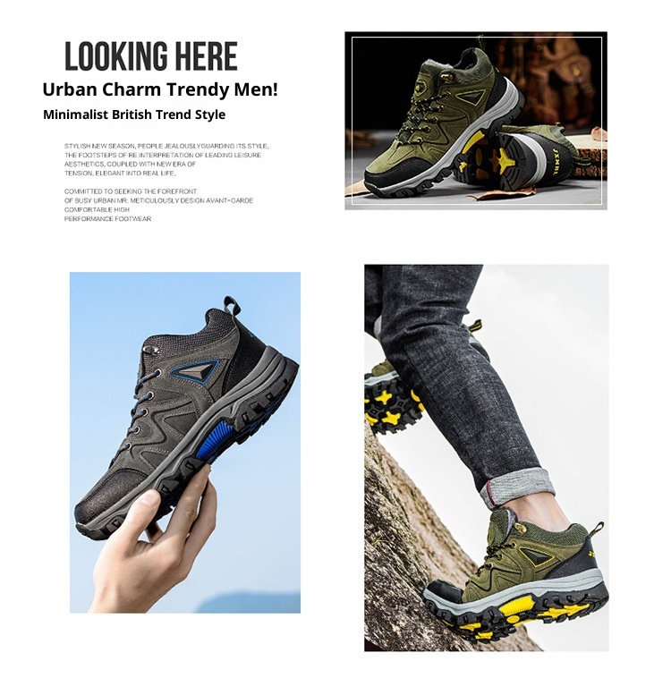 ShoeGlobe, scarpe da trekking da uomo di grandi dimensioni, spesse, impermeabili, antiscivolo, foderate in pile, in cotone, da viaggio, stivali da neve per esterni_voghion.com