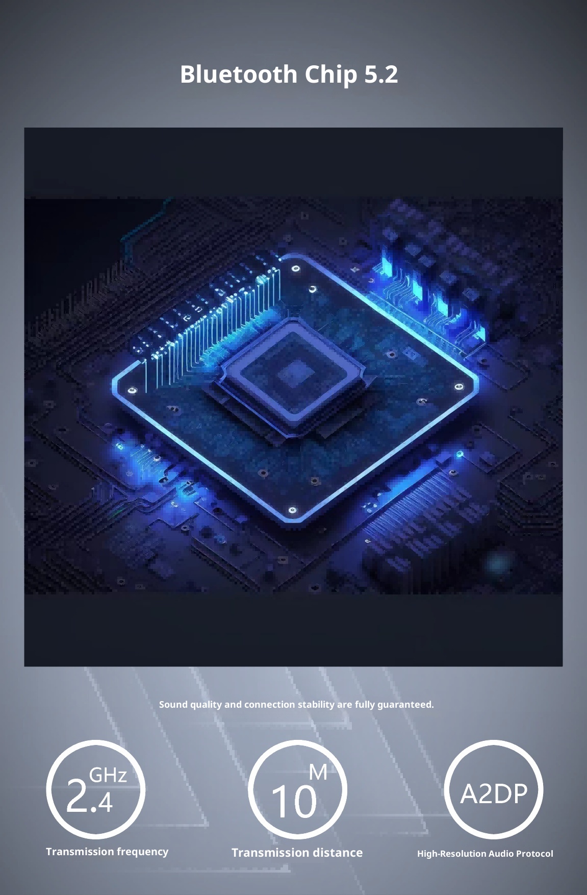 3c K65 New Clip-on Telescopic Cord Bluetooth In-ear Digital Display Long Battery Life Business Single Ear Earphones_voghion.com