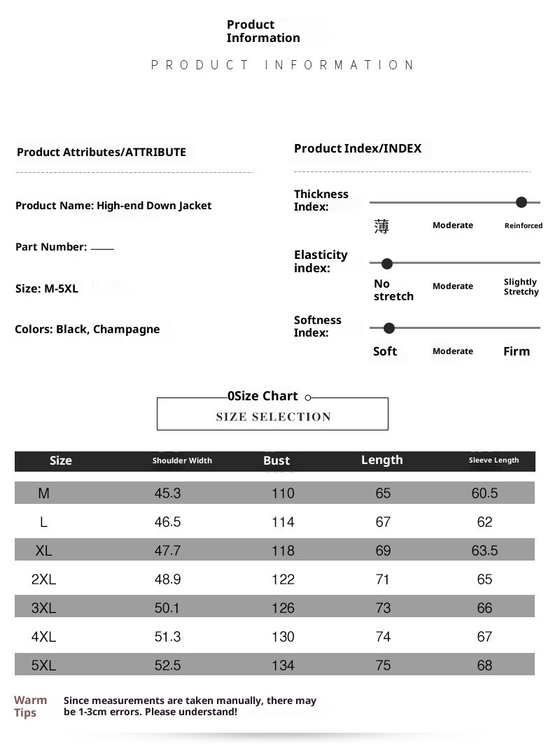 Giacca da uomo invernale con cappuccio, impermeabile, antivento, calda e spessa, in piuma d'anatra bianca, stile autunnale_voghion.com