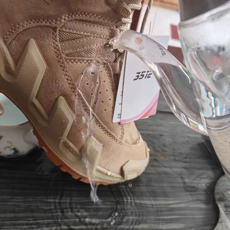 ShoeGlobe 3512 Enthusiast Combat Scarpe da trekking tattiche da uomo, impermeabili, antiscivolo, stivali militari, trekking e arrampicata all'aperto_voghion.com