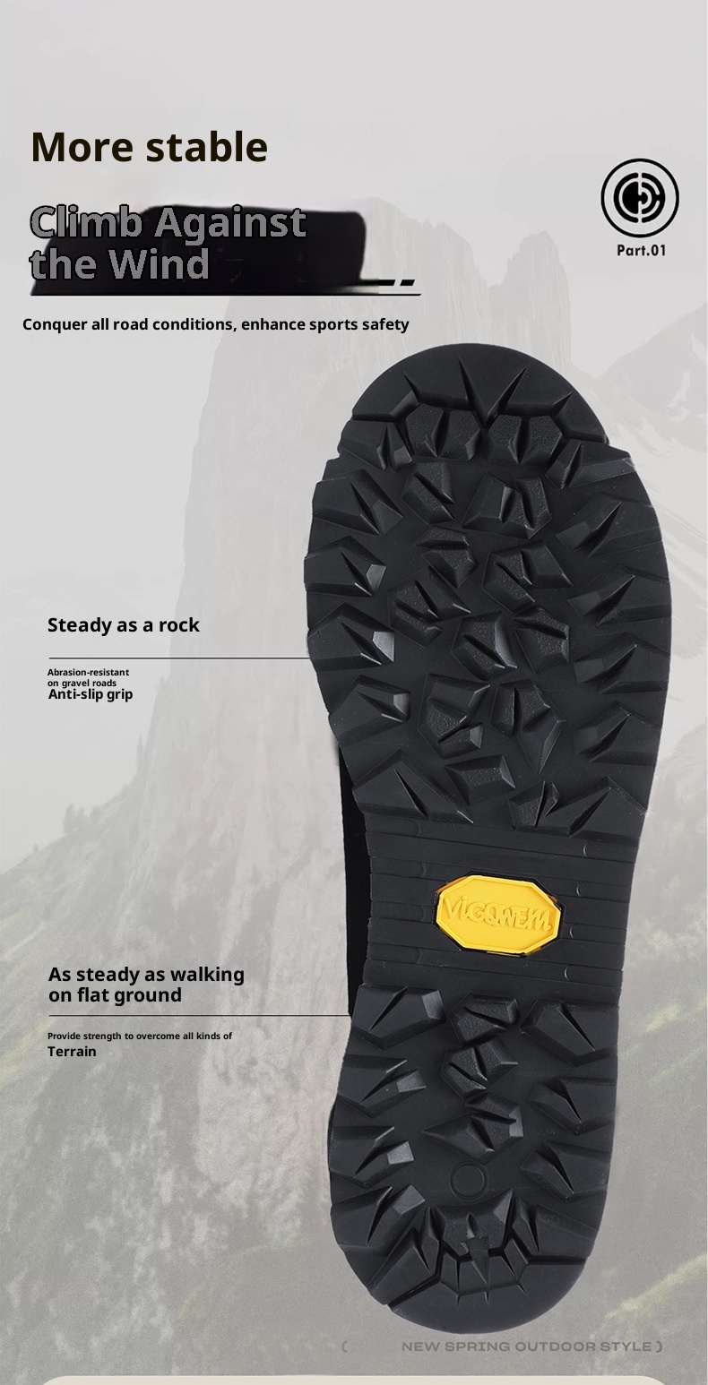 ShoeGlobe Monaco Scarpe basse da uomo in pelle per escursioni, campeggio, outdoor, impermeabili, antiscivolo, per sport di montagna_voghion.com