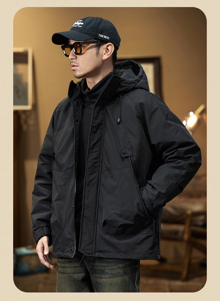 boy American Workwear Men Winter Jacket Outdoor Waterproof Warm Down Liner Detachable Windbreaker Coat_voghion.com