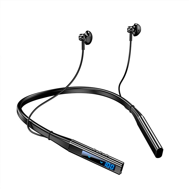 3c Nuove cuffie Bluetooth wireless 5.3 con archetto da collo e qualità audio elevata, slot per schede universale per giochi senza ritardi_voghion.com