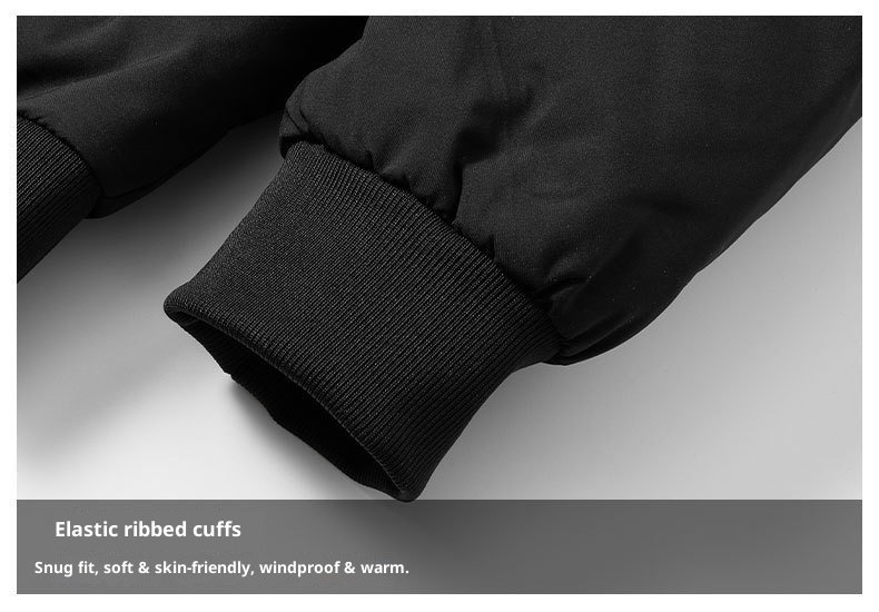 boy Business Men's Warm 2023 Autumn Winter Short Thickened Slim Fit Duck Down Baseball Jacket Coat For Men_voghion.com