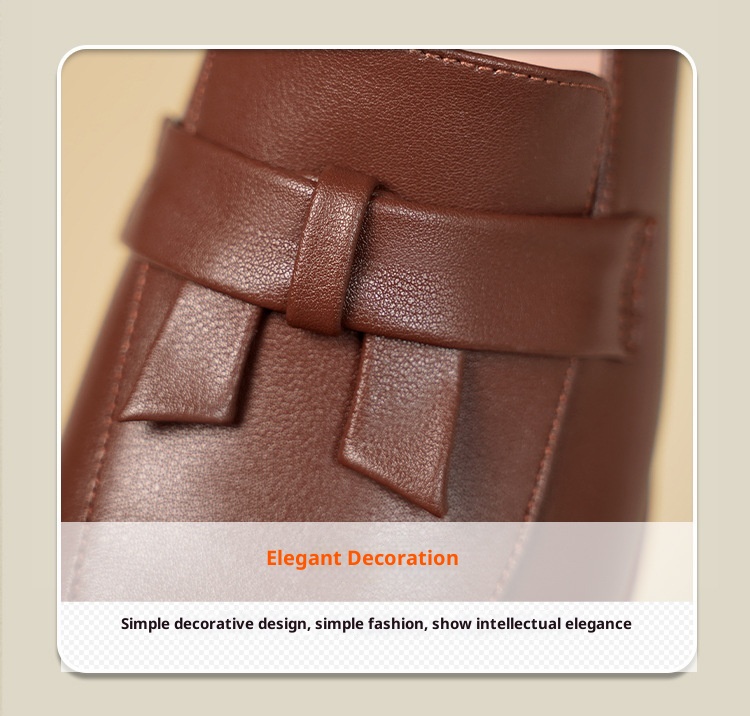 Loafers Dames Lente Herfst Nieuwe Britse Stijl Kleine Echte Lederen Zachte Zool Instappers Enkel Schoenen Voor Middelbare Leeftijd En_voghion.com