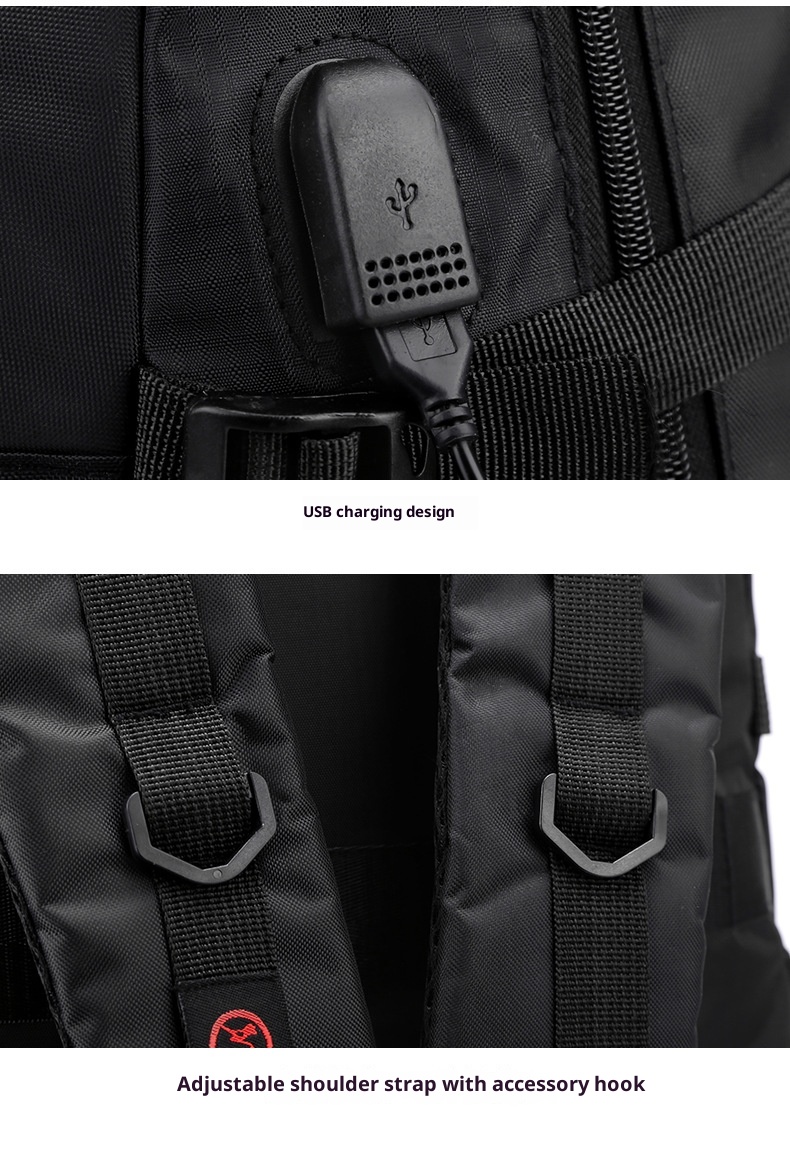 ActiveGo New Commuting Business Trip Double Shoulder Large Capacity Travel Luggage Bag Hiking Outdoor Backpack_voghion.com