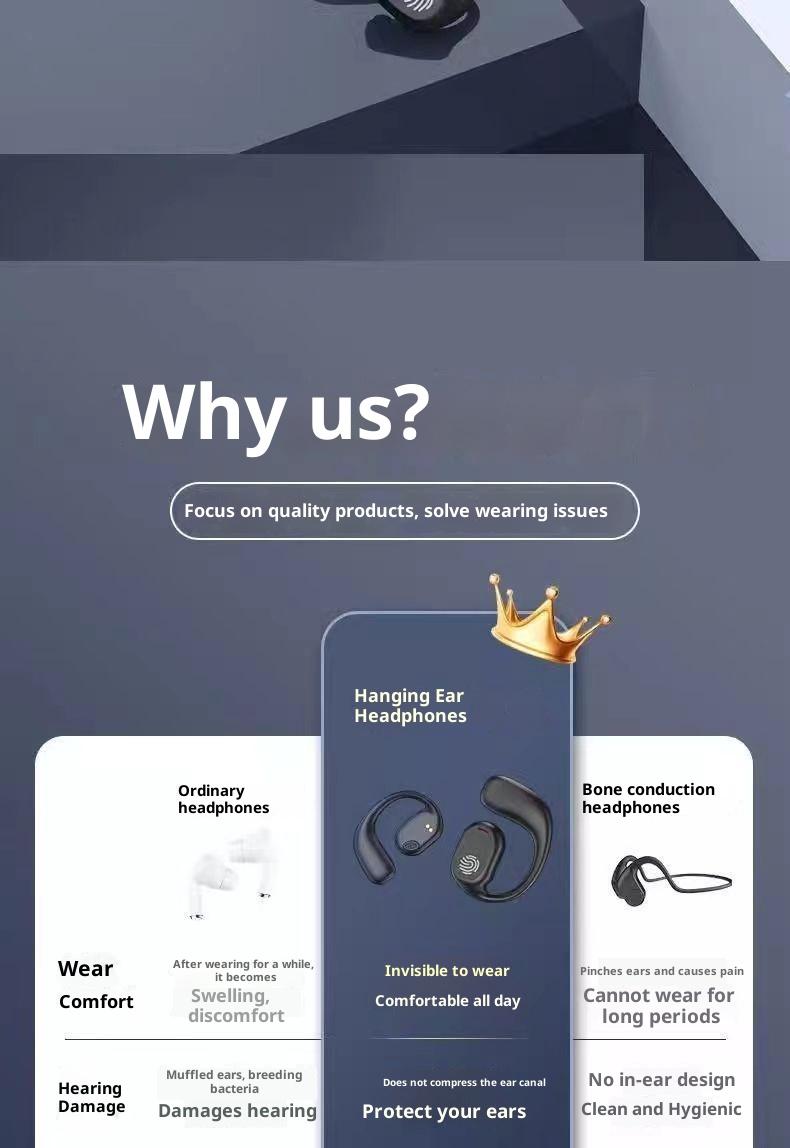 3c Cross-Border OWS Hot-Selling GT280 Bluetooth Over-Ear Sports Earphones Ultra-Long Battery Life Noise Cancelling_voghion.com