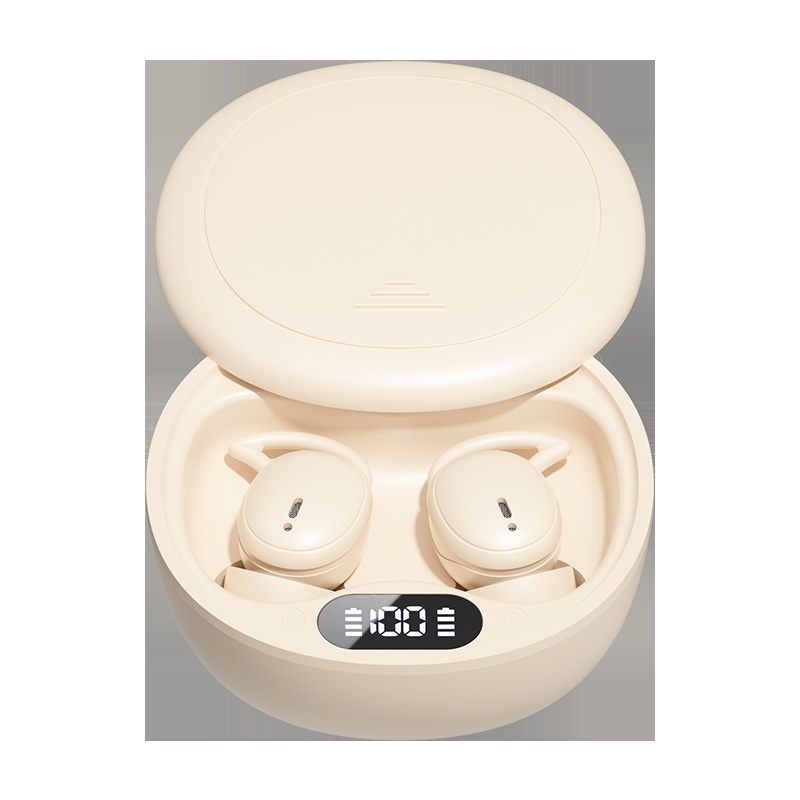 3c M73 Cross-Border Hot-Selling Wireless Bluetooth In-Ear Mini Digital Display Long Battery Life Sleep Noise Cancelling_voghion.com