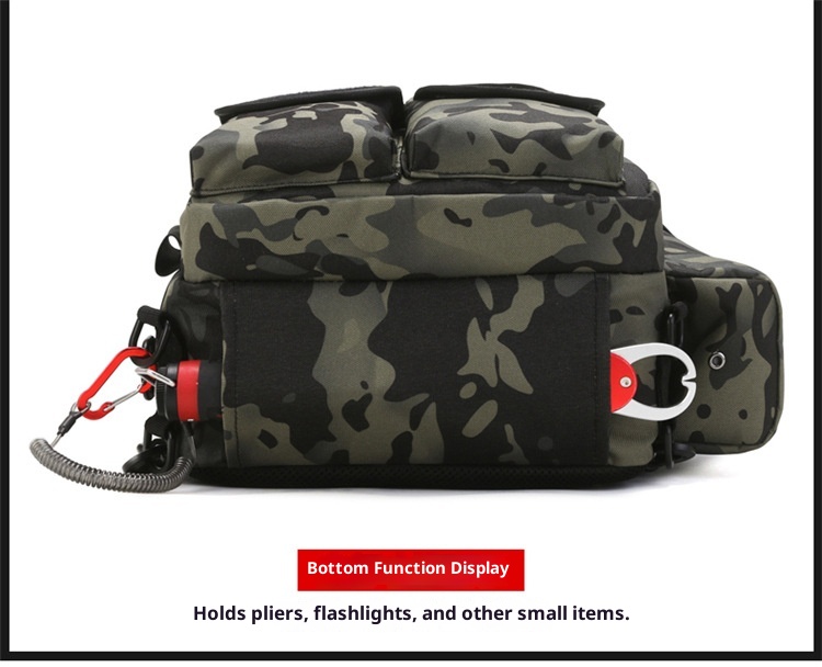 ActiveGo 2021 New Lure Men Travel Climbing Small Camouflage Sports Bag Outdoor Tactical Backpack Large Capacity_voghion.com